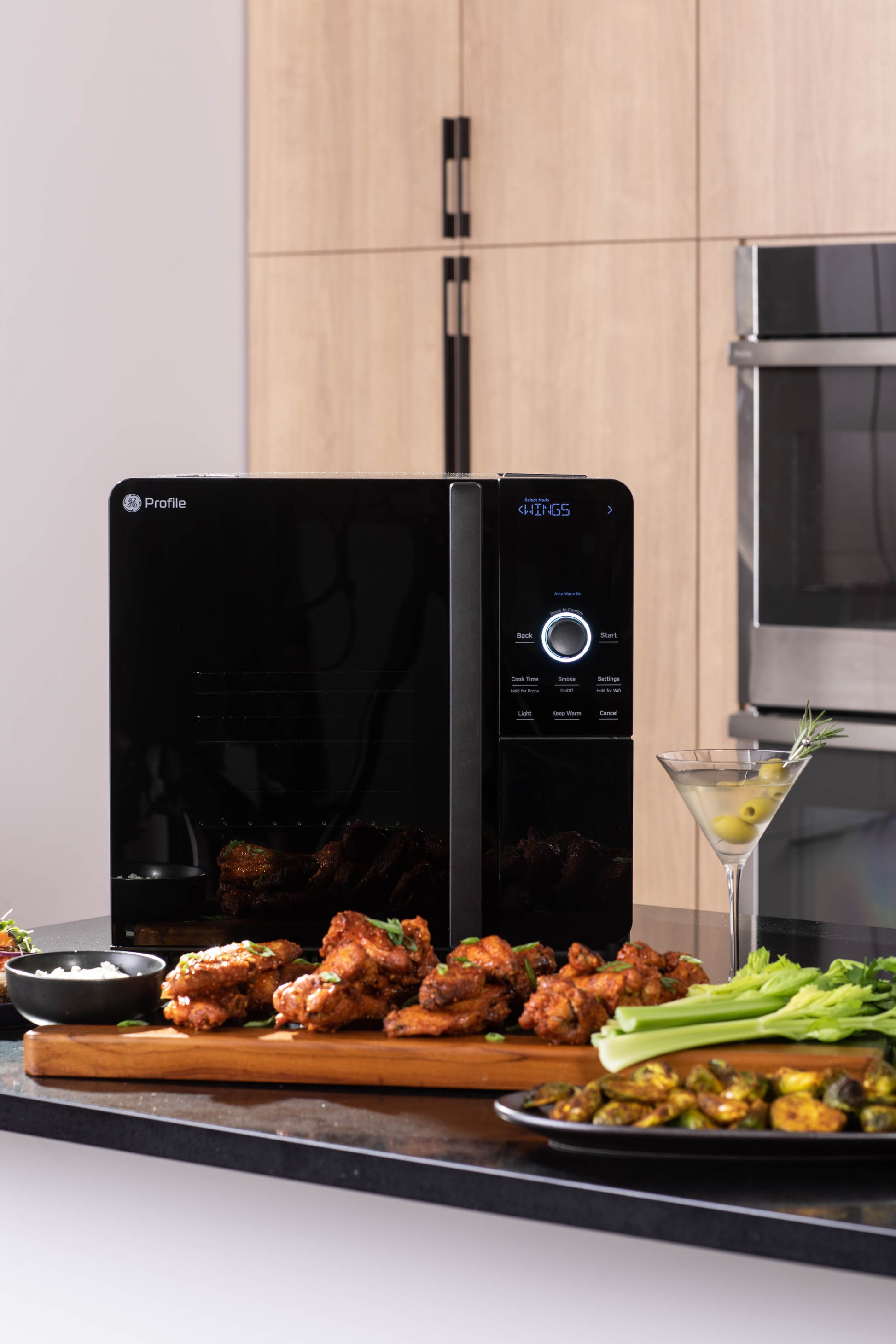 GE Profile Smart Indoor Smoker